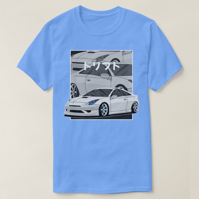 Camiseta Toyota Celica GTS 1999 2002 T230 (Frente do Design)