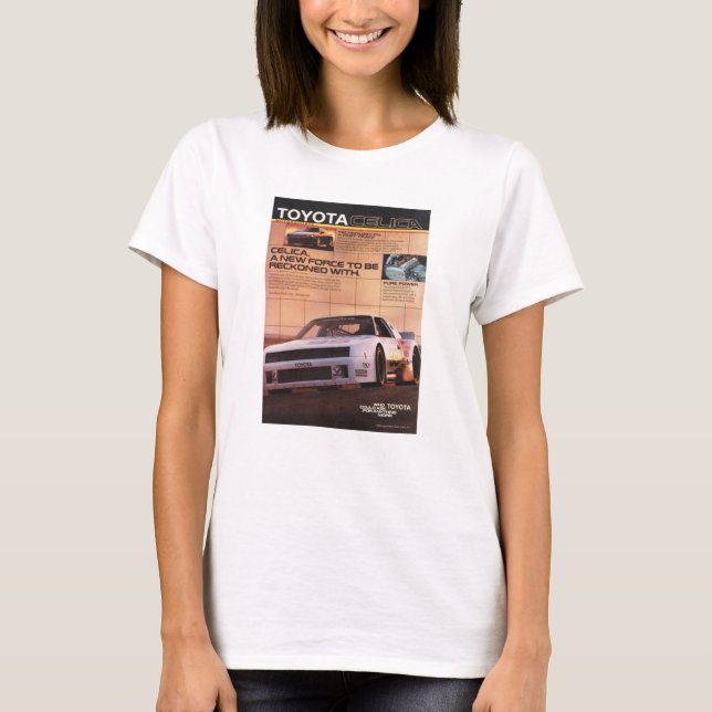 Camiseta Toyota Celica Magazine713 (Frente)