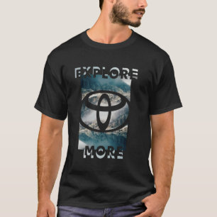 Camiseta Toyota Explore Mais Paisagem Épica Grande Poster d