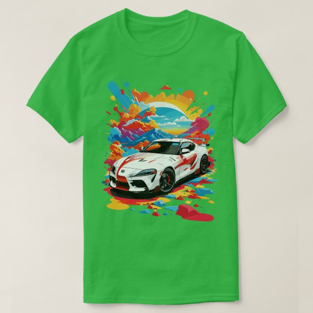 Camiseta Toyota Gr Supra (Frente do Design)