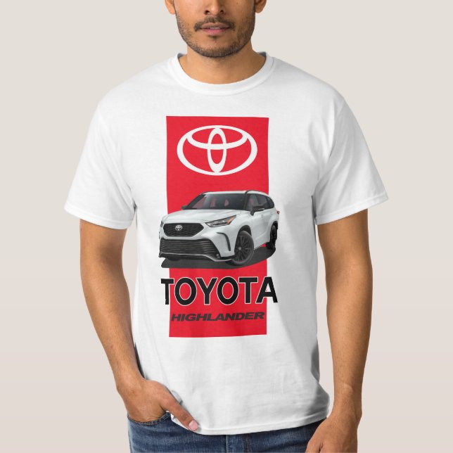 Camiseta Toyota Highlander (Frente)