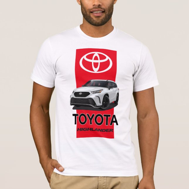 Camiseta Toyota Highlander (Frente)