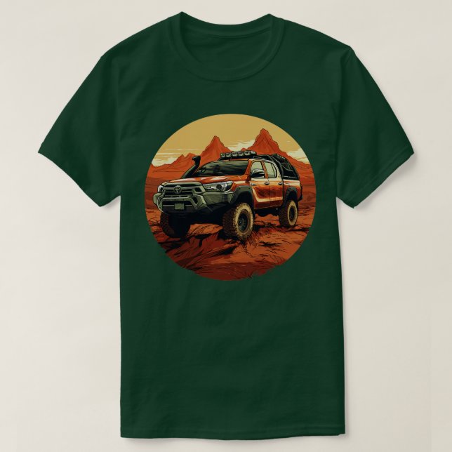 Camiseta Toyota Hilux (Frente do Design)