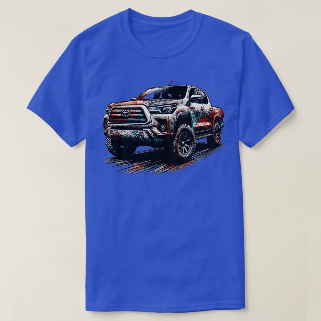 Camiseta Toyota Hilux 13 (Frente do Design)