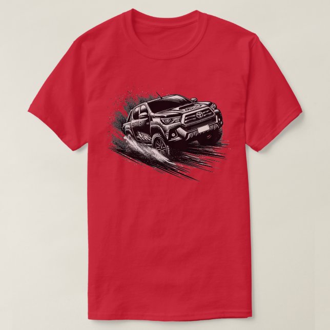 Camiseta Toyota Hilux 2 (Frente do Design)