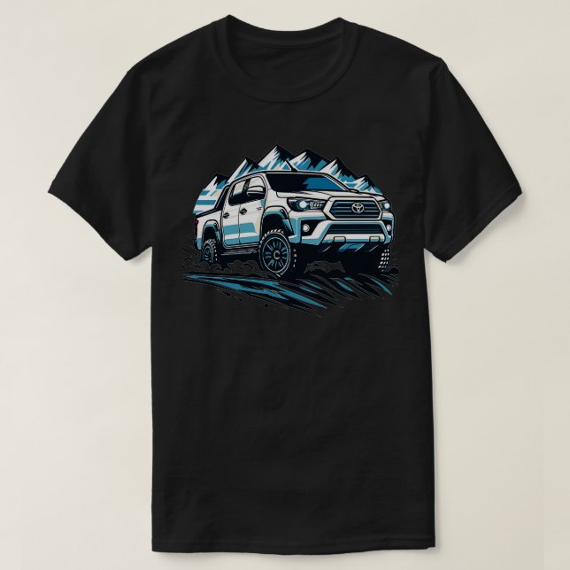 Camiseta Toyota Hilux 3 (Frente do Design)