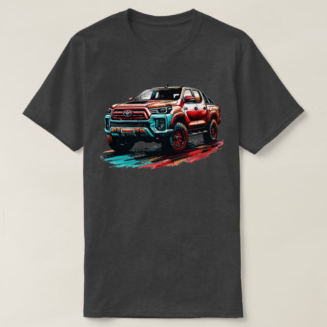 Camiseta Toyota Hilux 8 (Frente do Design)