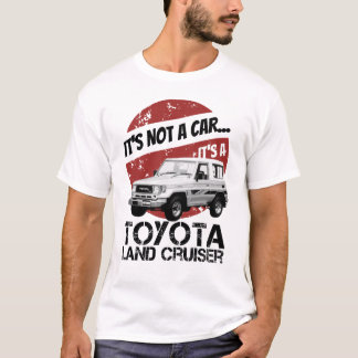 Camiseta Toyota Land Cruiser Retro J70 Off-Road Car