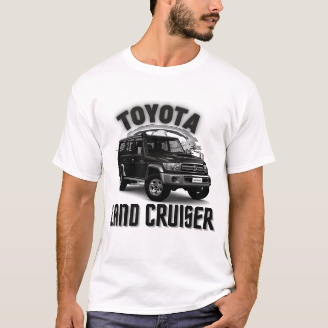 Camiseta Toyota Land Cruiser VDJ76 Off-Road (Frente)