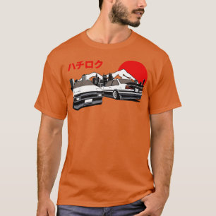 Camiseta Toyota Levin AE86 19831987 Estilo Retroativo