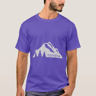 Camiseta Toyota Mountain Logo Versão 3 Branco