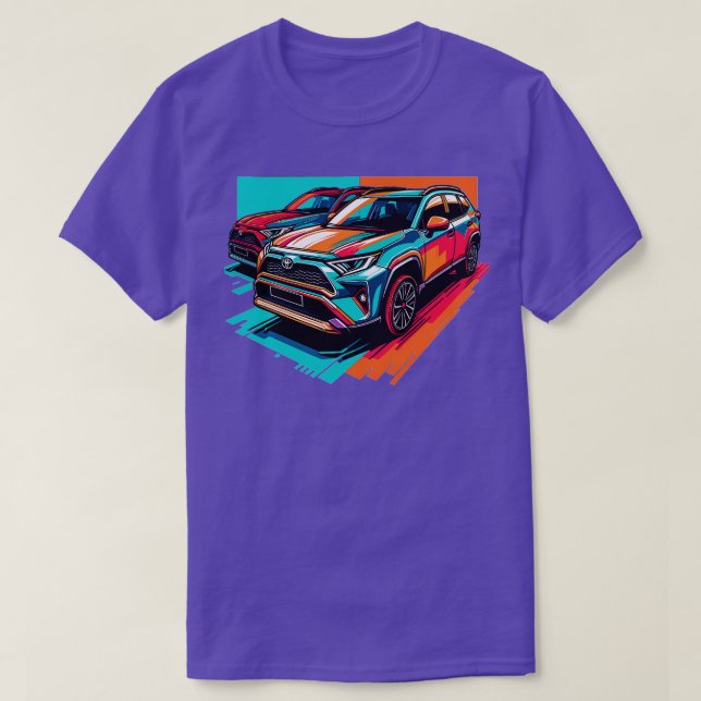 Camiseta Toyota RAV4 21 (Frente do Design)