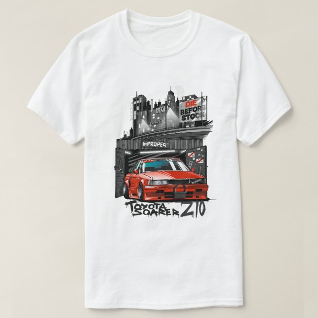 Camiseta Toyota Soarer Z10 (Frente do Design)