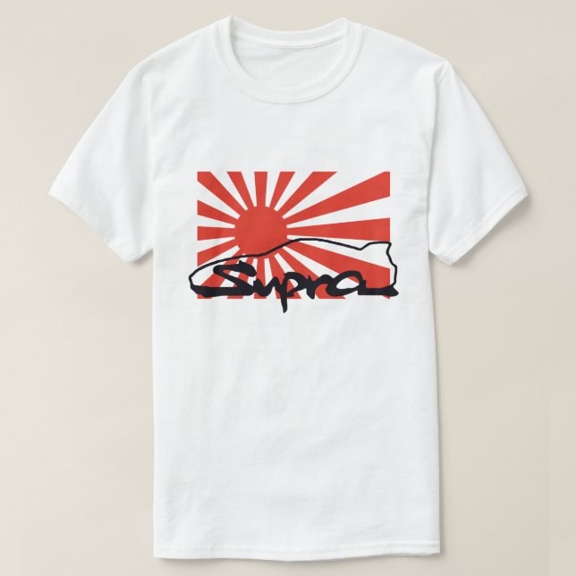 Camiseta Toyota supra (Frente do Design)