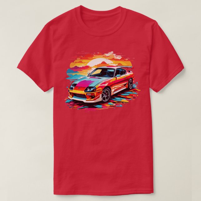 Camiseta Toyota Supra 3 (Frente do Design)