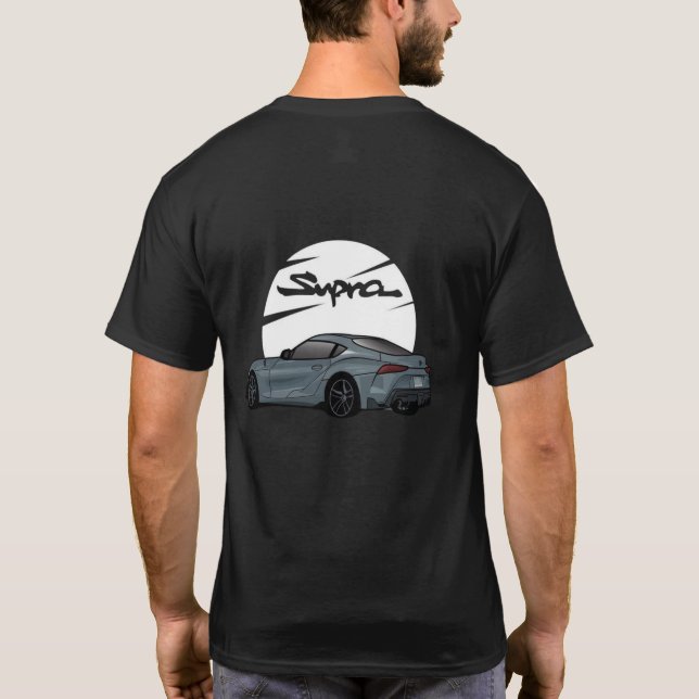 Camiseta Toyota Supra JDM T-Shirt (Verso)