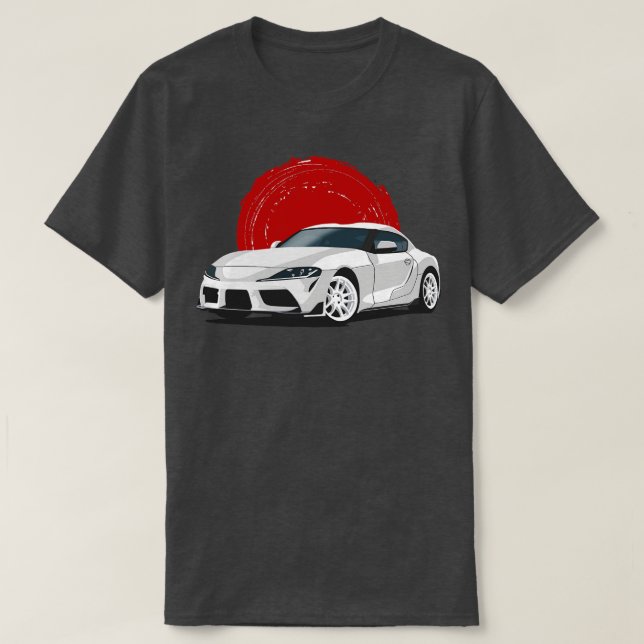 Camiseta Toyota Supra MK5 A90 (Frente do Design)