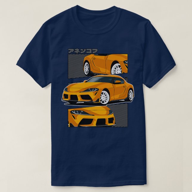 Camiseta Toyota Supra MK5 A90 1 (Frente do Design)