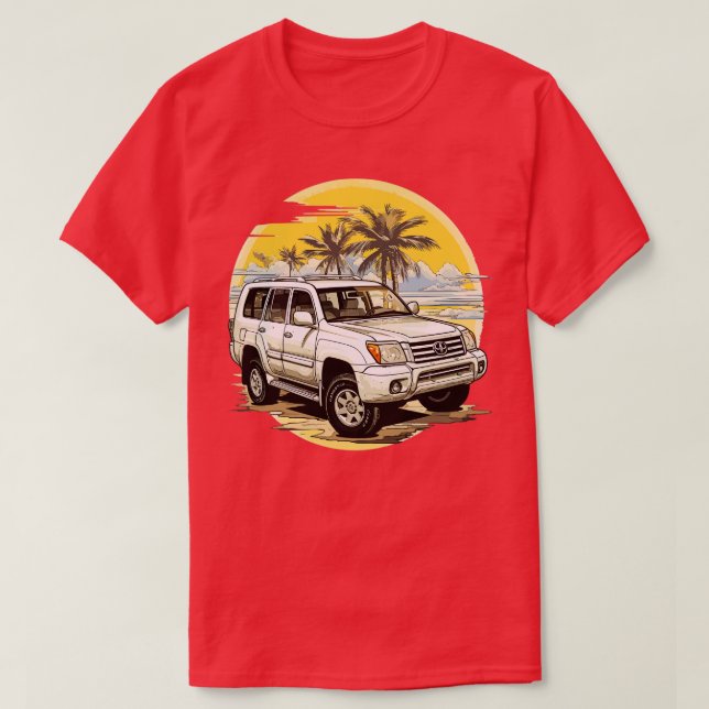 Camiseta Toyota SUV (Frente do Design)