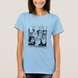Camiseta TPI! T da boneca das senhoras