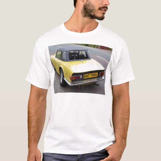 Camiseta TR6 clássico Triumph Sportscar (Frente)
