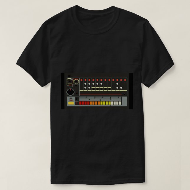 Camiseta TR-808 Drum Machine Classic T-Shirt (Frente do Design)