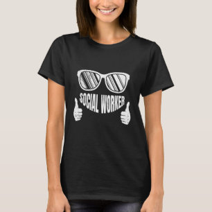 Camiseta trabalhador ambulante gosto de ser assistente soci