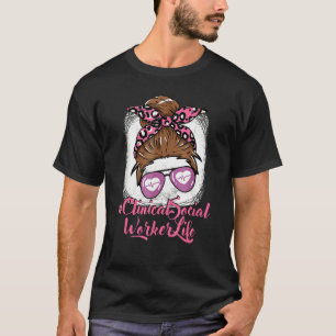 Camiseta Trabalhador Clínico De Enfermagem Para Mulheres Me