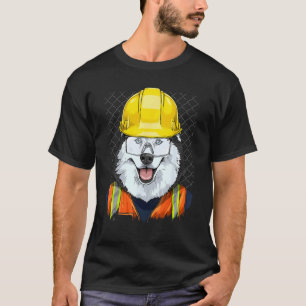 Camiseta Trabalhador da Construção Husky Siberiano Operário