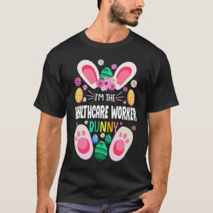 Camiseta Trabalhador da Saúde Professor Bunny Dia de Páscoa