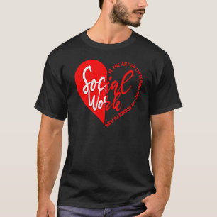 Camiseta Trabalhador de Bem-Estar Trabalhador de Trabalho S