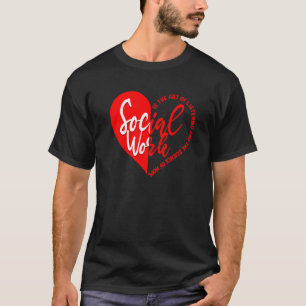 Camiseta Trabalhador de Bem-Estar Trabalhador de Trabalho S