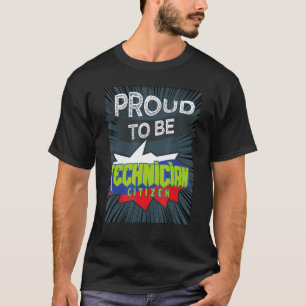 Camiseta Trabalhador de Carreira Orgulhoso de Profissão Cid