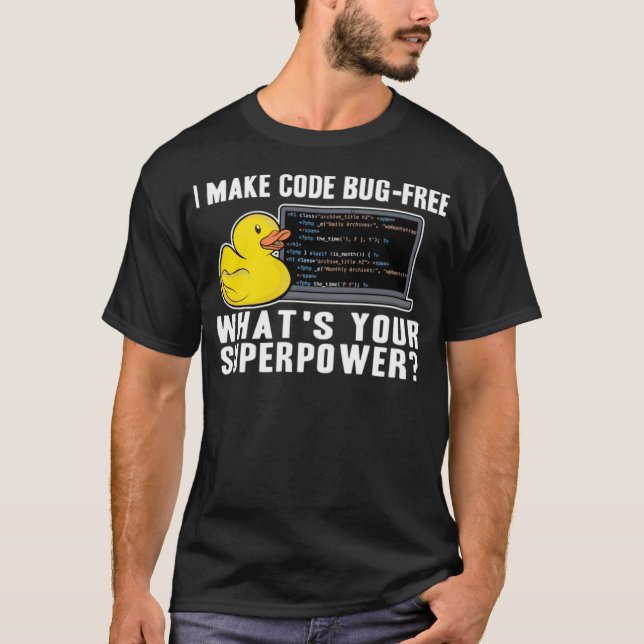 Camiseta Trabalhador de Codificação de Superpotência Enferm (Frente)