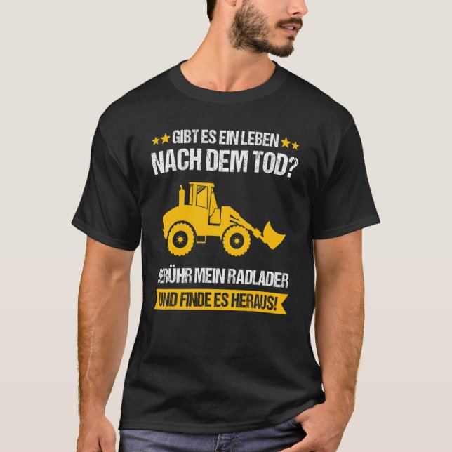 Camiseta Trabalhador de Construção do Local de Construção d (Frente)