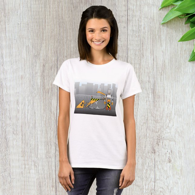 Camiseta Trabalhador de Construção Robot (Criador carregado)
