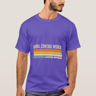 Camiseta Trabalhador de Controle de Animais Edição Limitada