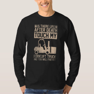 Camiseta Trabalhador de depósito de Operador de Empilhador
