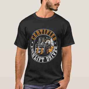 Camiseta Trabalhador de Driver de Formatação Certificado pe