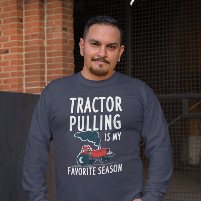 Camiseta Trabalhador de Fazenda de puxação de trator (Criador carregado)