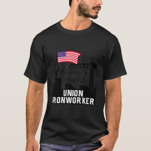 Camiseta Trabalhador De Ferro Sindical E De Pé