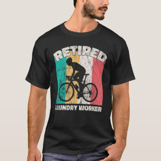 Camiseta Trabalhador de Lavagem Aposentada de Reforma