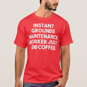 Camiseta Trabalhador de Manutenção de Motivos Instantâneos