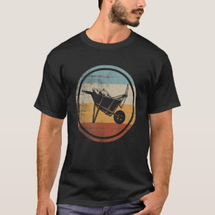 Camiseta Trabalhador de Mineração de Mineração da Vintage