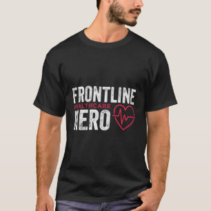 Camiseta Trabalhador de Saúde Herói da Frontline Essenti