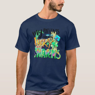 Camiseta Trabalhador De Saúde Meus Pacientes São Meus Charm