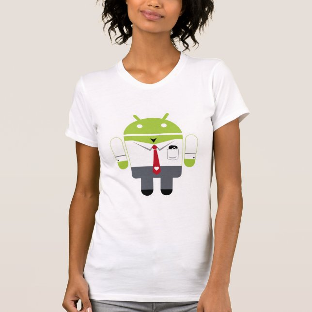 Camiseta Trabalhador do Android (Frente)
