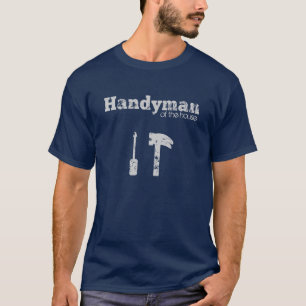 Camiseta Trabalhador manual do Grunge da casa