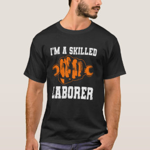 Camiseta Trabalhador Manual Qualificado Laboratório Trabalh