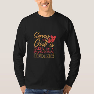 Camiseta Trabalhador mecânico de engenheiro, marido dizendo